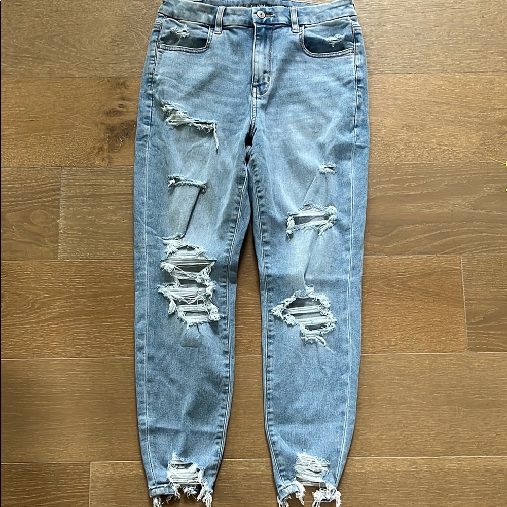 American Eagle Curvy Hi-Rise Jegging size 8 short